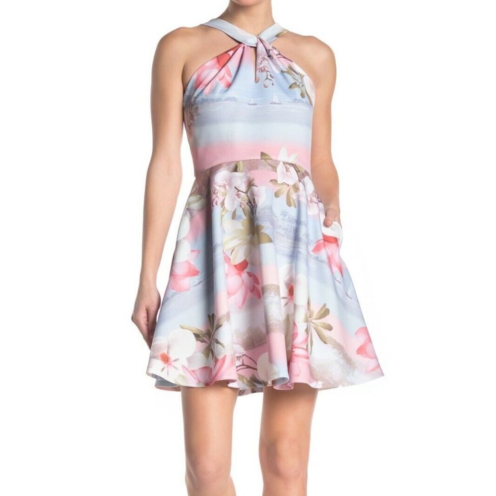 Ted Baker London Umerta Floral Skater Minidress